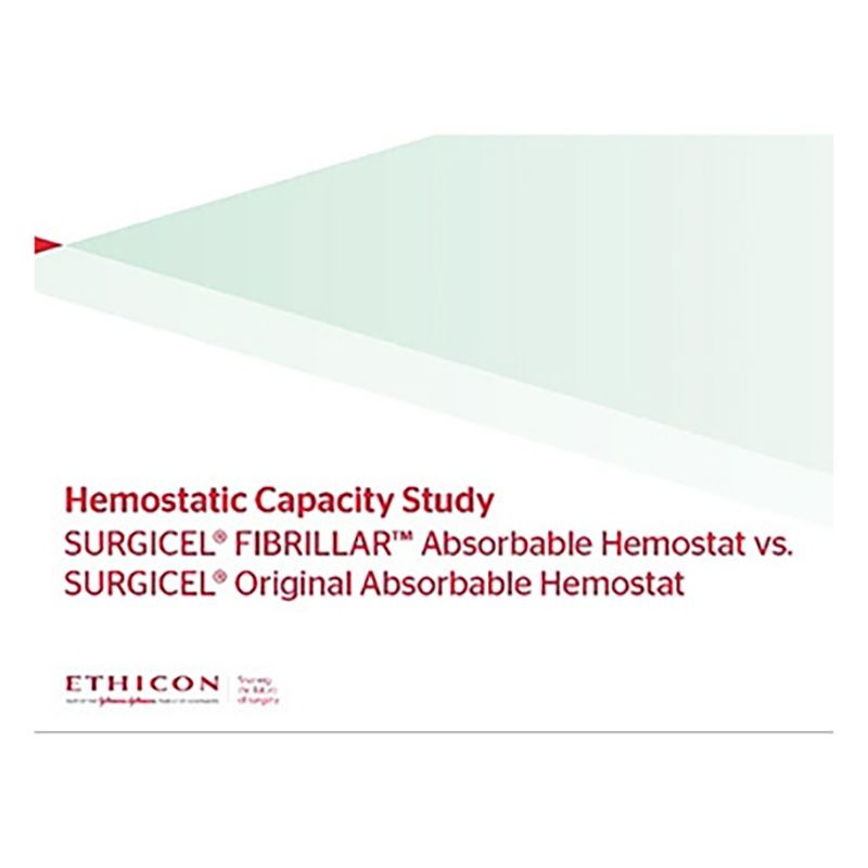 Cтерильный гемостатический материал SURGICEL FIBRILLAR